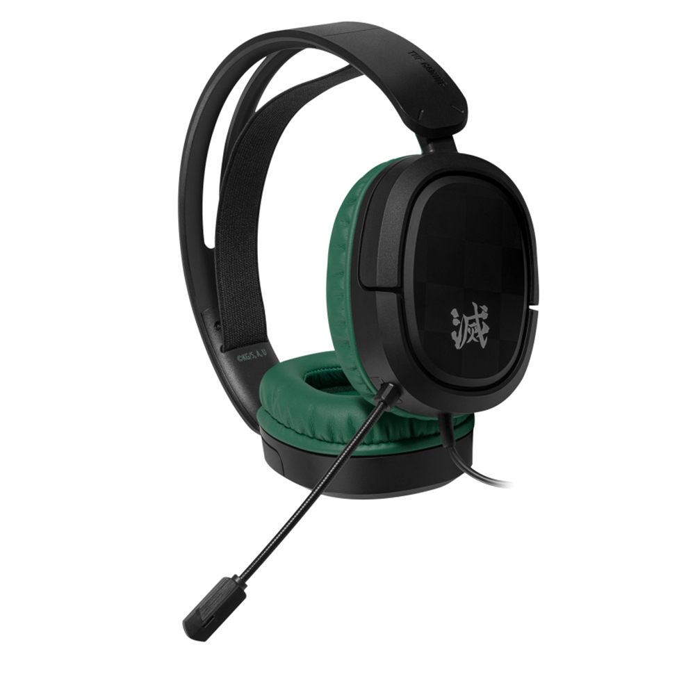 Diadema Gamer Asus TUF Gaming H1 Demon Slayer TANJIRO Edition, PC - PS4 - Xbox One - Nintendo Switch - Tablet - Smartphone, Jack 3.5mm, TUF GAMING DSG/US - Image 3