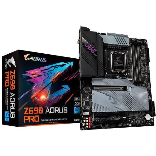 Tarjeta Madre Gigabyte Z690 AORUS PRO Socket LGA1700 Intel Z690 ATX