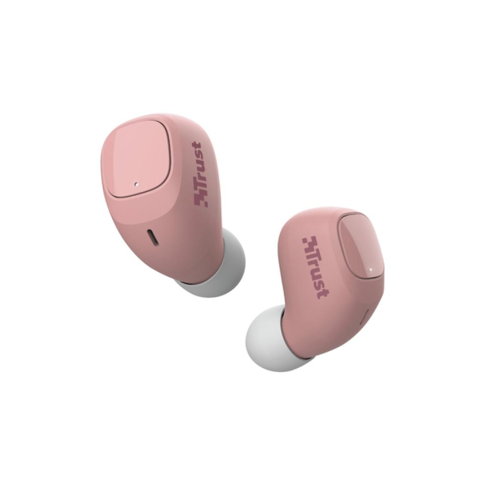 Audifonos Wireless Trust Nika Compact, Pink, 23905