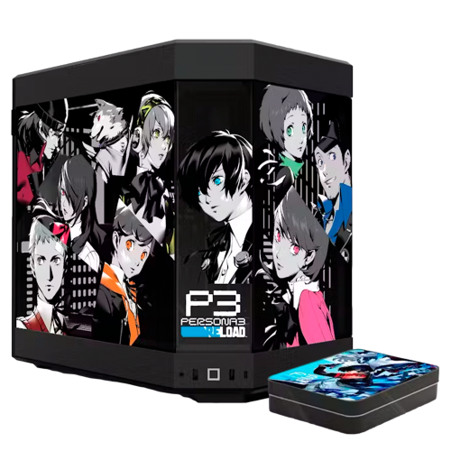 Gabinete HYTE Y60 PERSONA 3 EDITION, ATX, Cristal Templado Panorámico de Doble Cámara con Cable Vertical PCIE 4.0 incluido, P3R, CS-HYTE-Y60-P3R-U/