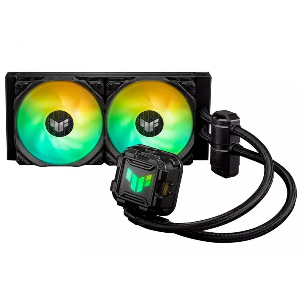 Enfriamiento Líquido ASUS TUF GAMING LC II 240 ARGB, 2x120mm, 800-2000RPM, 90RC00U1-M0UAY0, PROMOASUS