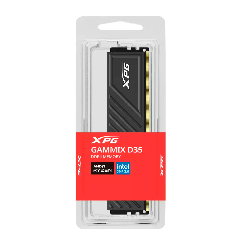 Memoria RAM ADATA XPG GAMMIX D35 DDR4 16GB 3200MHZ, Con Disipador, Negro, AX4U320016G16A-SBKD35 /MAX. 1 X CLIENTE - Image 4