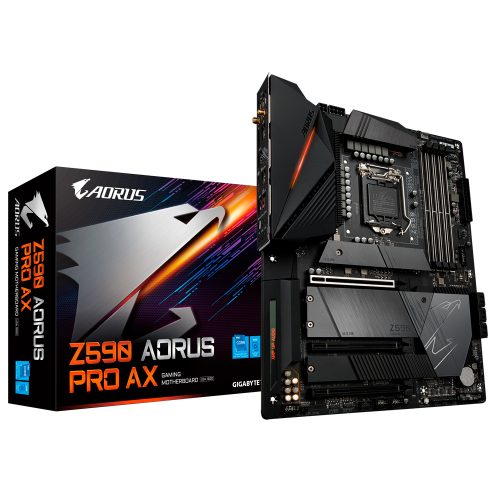 Tarjeta Madre Gigabyte Z590 AORUS PRO AX Socket LGA1200 Intel Z590 ATX, DDR4