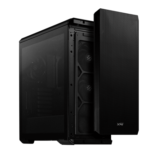 Gabinete XPG DEFENDER, Cristal Templado, USB 3.0, 3 Ventiladores Incluidos, Negro, DEFENDER-BKCWW
