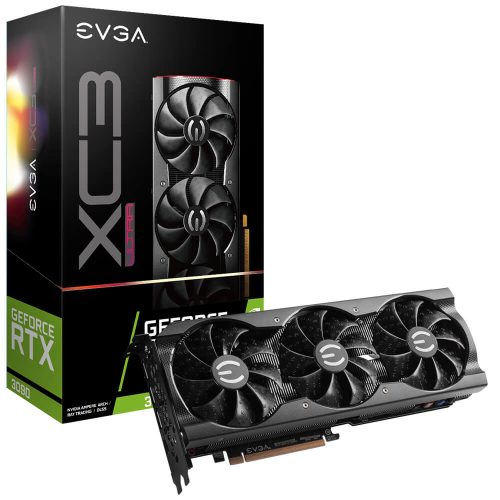 Tarjeta de Video Nvidia GeForce RTX 3090, 24GB GDDR6X, EVGA XC3 ULTRA GAMING, 24G-P5-3975-KR, 3 AÑOS DE GARANTIA