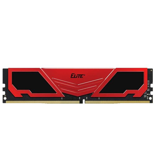 Memoria RAM 8GB DDR4 TeamGroup T-Force Elite Plus 2666Mhz, Roja, TPRD48G2666HC1901 /MAX. 1 X CLIENTE