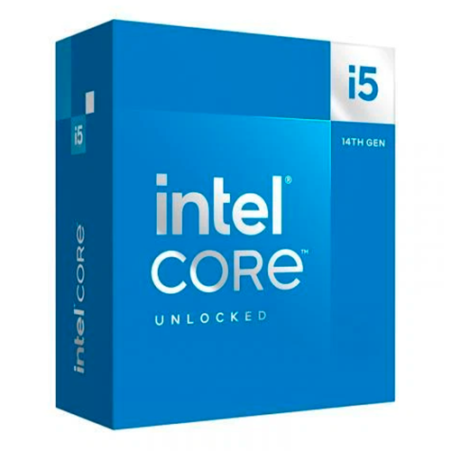 Procesador Intel Core i5-14600K, Core i5 14th Gen, 14-Core (6P+8E), LGA 1700, Intel UHD Graphics 770, BX8071514600K