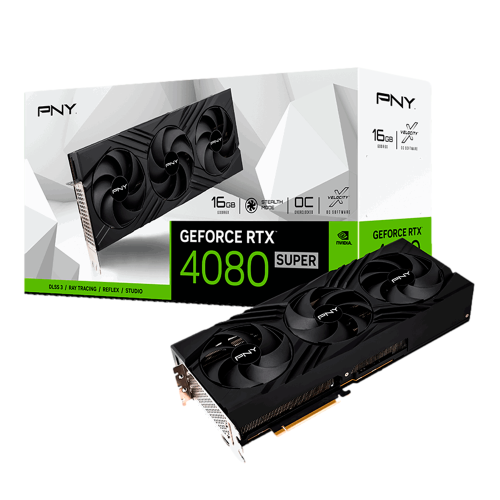 Tarjeta de Video PNY NVIDIA GeForce RTX 4080 SUPER VERTO, 16GB OC 256-bit GDDR6X, PCI Express 4.0, VCG4080S16TFXPB1-0