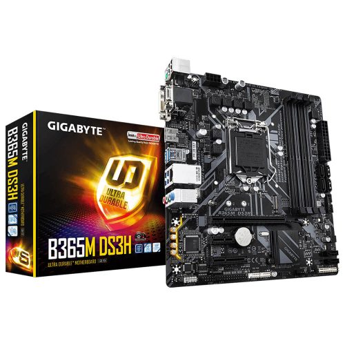 Tarjeta Madre Gigabyte B365M DS3H Intel B365 Micro ATX, GA-B365M-DS3H