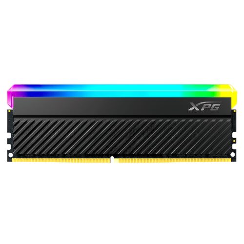 Memoria RAM DDR4 16GB 3600MHz Adata XPG SPECTRIX D45G 1x16GB, RGB, Negra, AX4U360016G18I-CBKD45G /MAX. 1 X CLIENTE