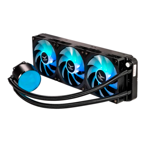Enfriamiento Liquido Naceb Ártico 360 ARGB, 3x120mm, Hasta 1800RPM, Negro, NA-0652
