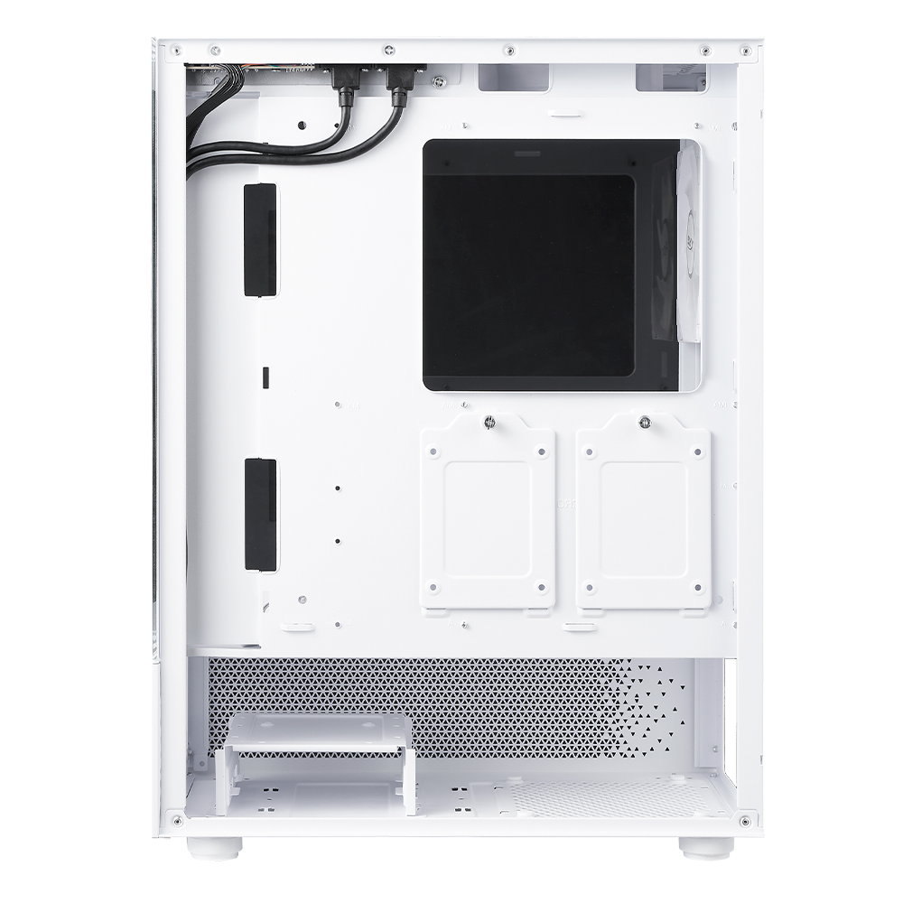 Gabinete Gamer XPG INVADER X Mini, Cristal Templado, Midi Tower, ATX/micro ATX/Mini-ITX, USB 3.2, Sin Fuente, 5 Ventiladores Instalados, Blanco, INVADERXMINIMT-WHCWW - Image 6