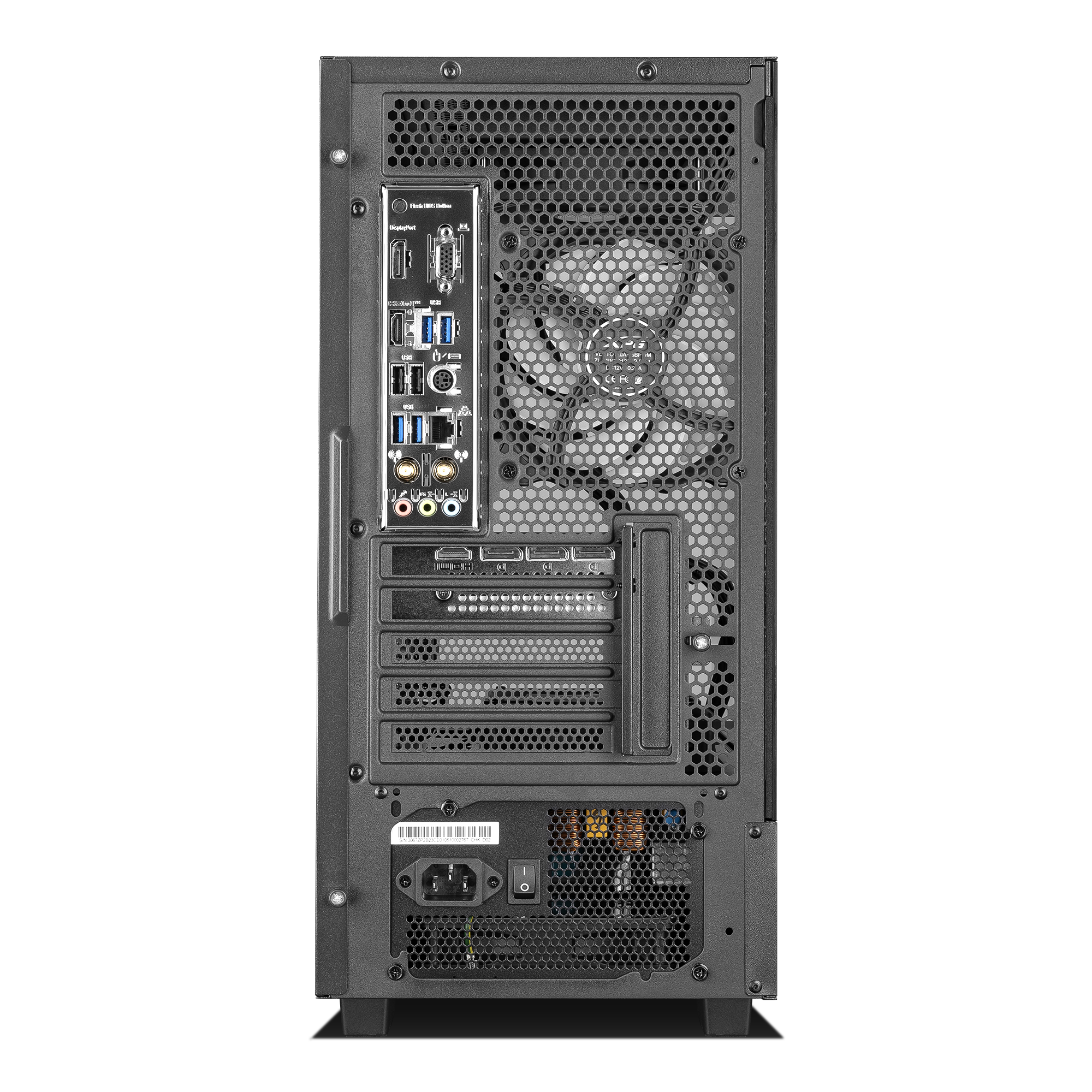 Computadora ULTIMATE PC WARDEN, POWERED BY MSI, RTX 5060 8GB GDDR7, AMD Ryzen 7 5700X, 32GB RAM, 1TB SSD M.2 PCIe Gen4, 650W 80+ BRONZE, WiFi y Bluetooth, Licencia Windows 11 de regalo, MSIULT, RTXS50 - Image 6