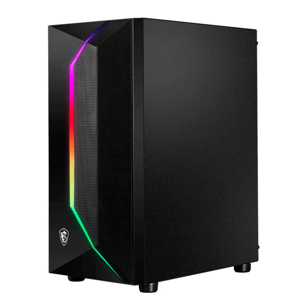 Gabinete MSI MAG VAMPIRIC 100R, ATX, mATX, mini-ITX, 2 Ventiladores 120mm, Panel frontal RGB, Panel de Cristal Templado, MAG VAMPIRIC 100R/ - Image 3