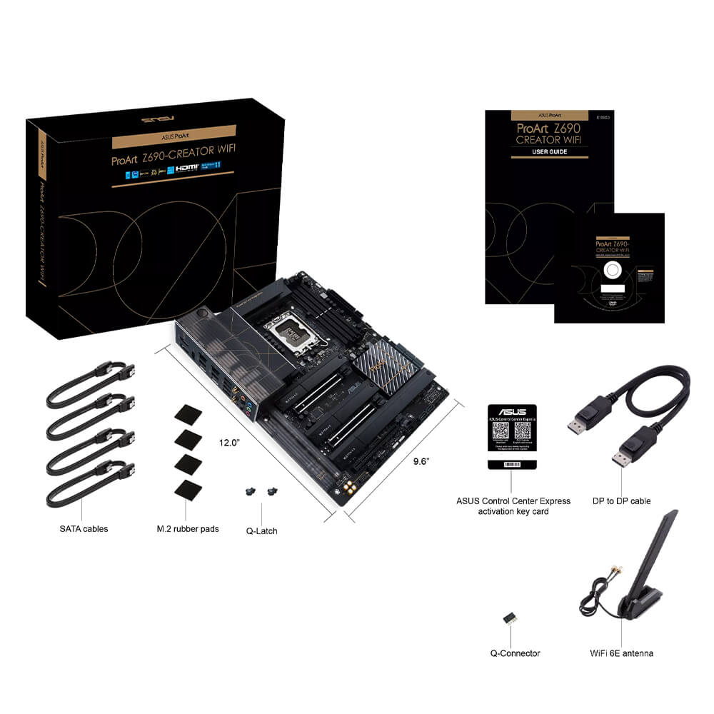 Tarjeta Madre ASUS (PROART Z690-CREATOR WIFI), Socket LGA 1700 Intel, ATX, DDR5, Intel Core 12th Generación - Image 7