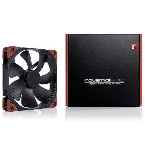 Ventilador Noctua NF-A14 industrialPPC 2000 PWM, 140mm, 500-2000 RPM, 31.5 Db, NF-A14 INDUSTRIALPPC-2000 PWM