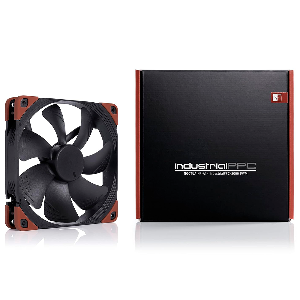 Ventilador Noctua NF-A14 industrialPPC 2000 PWM, 140mm, 500-2000 RPM, 31.5 Db, NF-A14 INDUSTRIALPPC-2000 PWM
