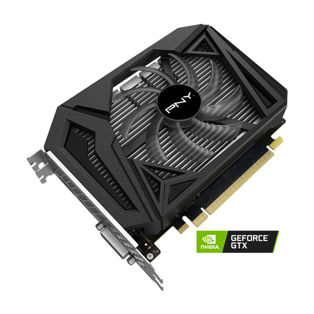 Tarjeta de video NVIDIA GeForce GTX 1650 4GB GDDR6, PNY Single FAN, HDMI, DP, DVI - VCG16504D6SFPPB, 3 AÑOS DE GARANTIA NACIONAL - Image 5