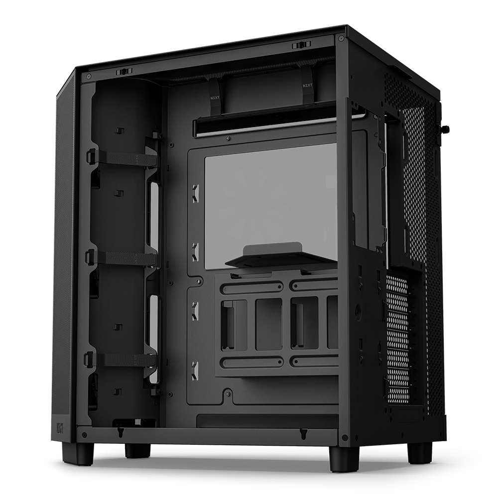 Bundle Gabinete NZXT H6 FLOW BLACK, Cristal Templado, Mini-ITX, Micro-ATX, ATX, USB 3.2, USB 3.2 Gen.2 Tipo C, Sin Fuente, Negro + Unidad de Ventilador monocasco - Image 6