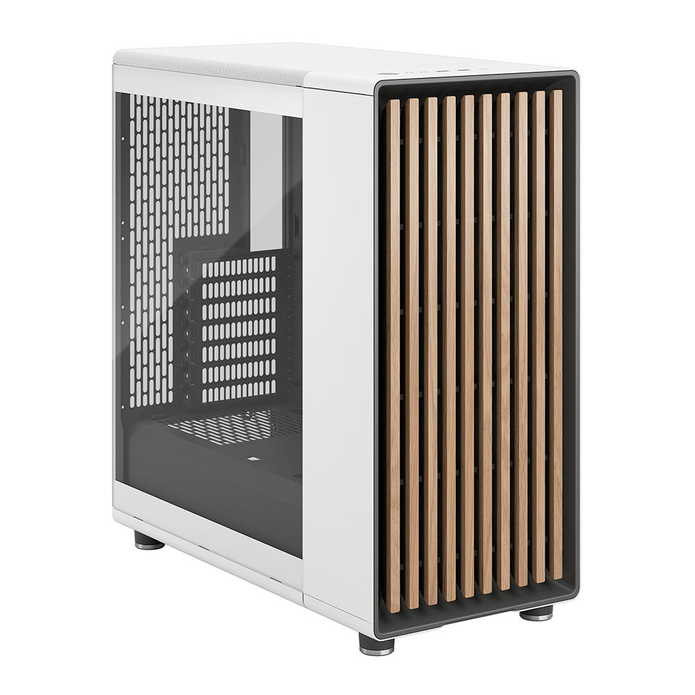 Gabinete Fractal North, Chalk White TGC, Mid-Tower, Mesh, 2 Ventiladores Incluidos, ATX, Micro ATX, Mini ITX Motherboard Supported, FD-C-NOR1C-04 / - Image 2