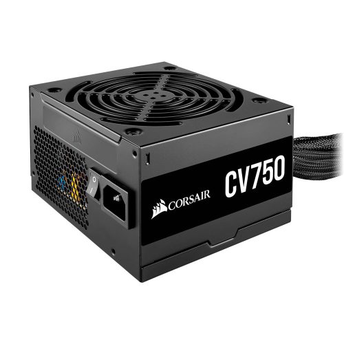 Fuente de poder Corsair CV750, 80 Plus Bronze, 750W - CP-9020237-NA