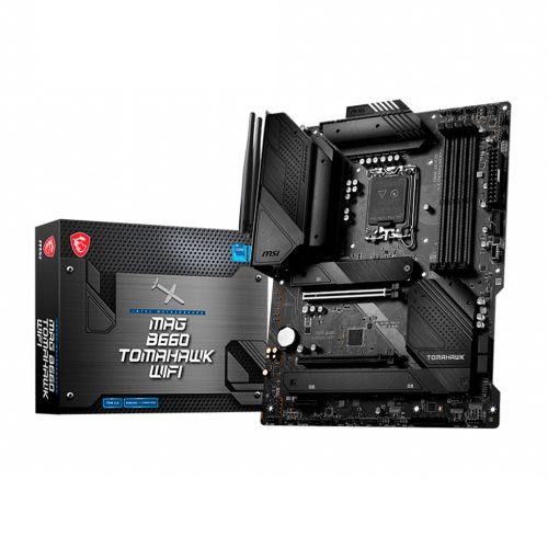Tarjeta Madre MSI MAG B660 TOMAHAWK WIFI, Socket LGA1700 Intel B660 ATX DDR5, Intel Core 12th Generación