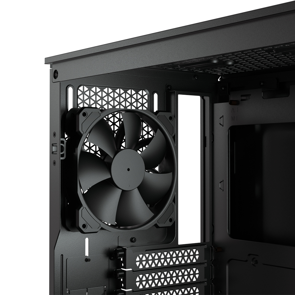 Gabinete Corsair 4000D AIRFLOW Negro, Cristal Templado, USB 3.1, Audio HD, Incluye 2 Ventiladoresde 120mm, CC-9011200-WW - Image 8