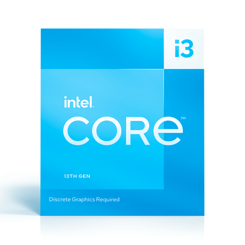 Procesador Intel Core I3-13100F, Socket 1700, 3.40ghz, 12mb Smart Cache, Requiere Tarjeta de Video, BX8071513100F