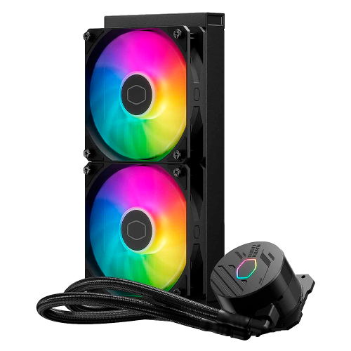 Enfriamiento Liquido Cooler Master Aio 240mm, Black, MLW-D24M-A18PZ-R1
