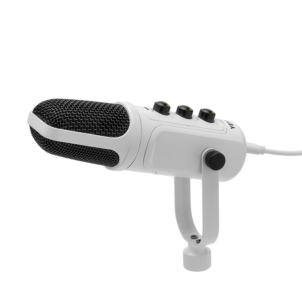 Kit de Microfono para Streaming Yeyian Agile NL, USB, Blanco, incluye Soporte de Brazo, Soporte U de Escritorio, Filtro, Abrazadera y Cable USB, YSA-UCHQ-02 - Image 3