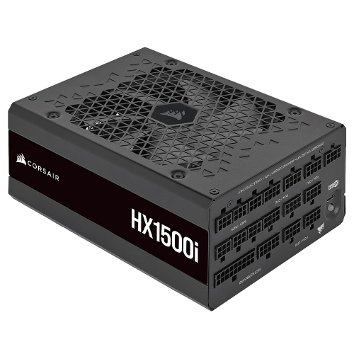 Fuente de Poder Corsair HX1500i 80+ Platinum, Modular, 24-pin ATX, 140mm, 1500W, CP-9020261-NA