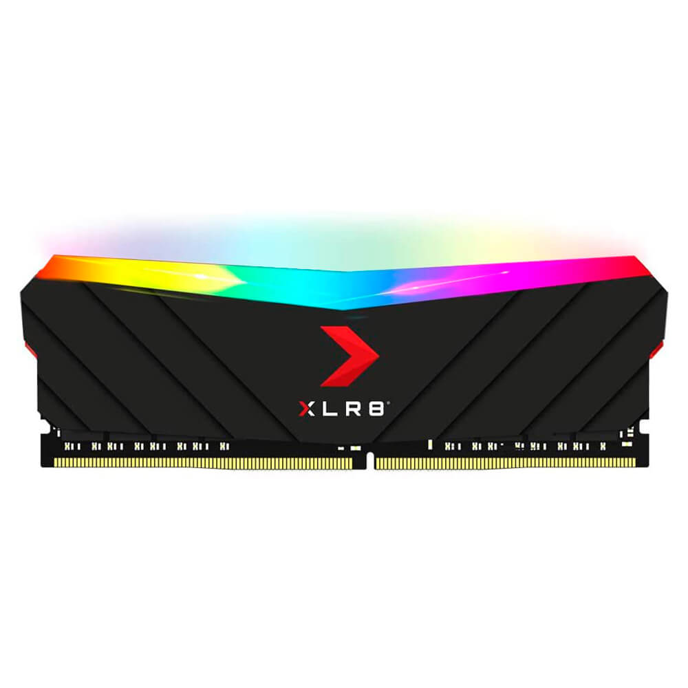 Memoria RAM 16GB DDR4 PNY XLR8 EPIC X RGB 3200Mhz Black, MD16GD4320016XRGB /MAX. 1 X CLIENTE