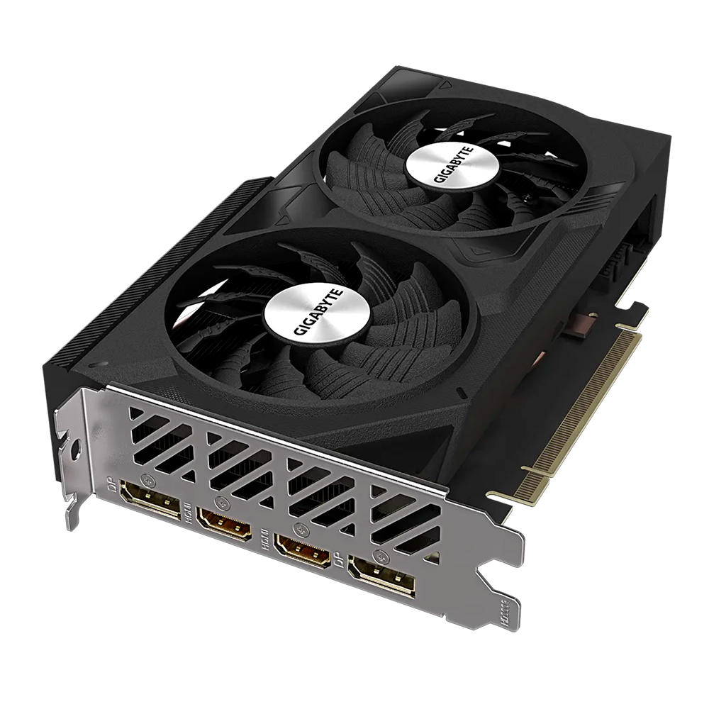 Tarjeta de Video Gigabyte NVIDIA GeForce RTX 4060 WINDFORCE OC, 8GB, GDDR6, 128bit, PCI-E 4.0, GV-N4060WF2OC-8GD - Image 3