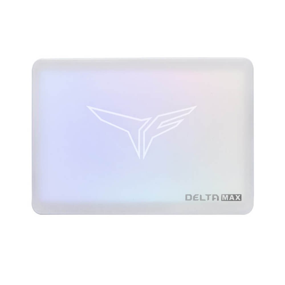 Unidad de Estado Sólido TeamGroup T-Force Delta Max 1TB, White, RGB, Sata III, 2.5", T253TM001T0C425 /MAX. 1 X CLIENTE - Image 2