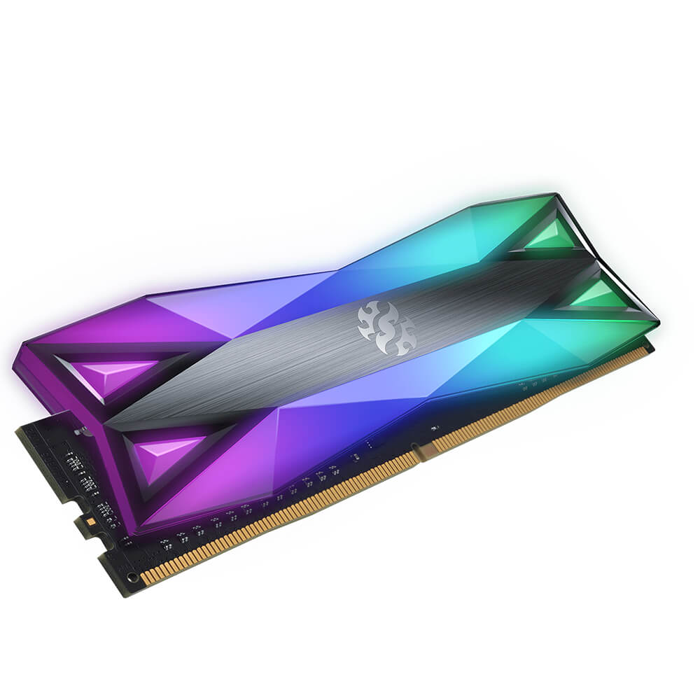 Memoria RAM DDR4 16GB 3000MHz XPG D60G RGB, Aura Sync, 2X8GB, AX4U300038G16A-DT60 /MAX. 1 X CLIENTE - Image 2