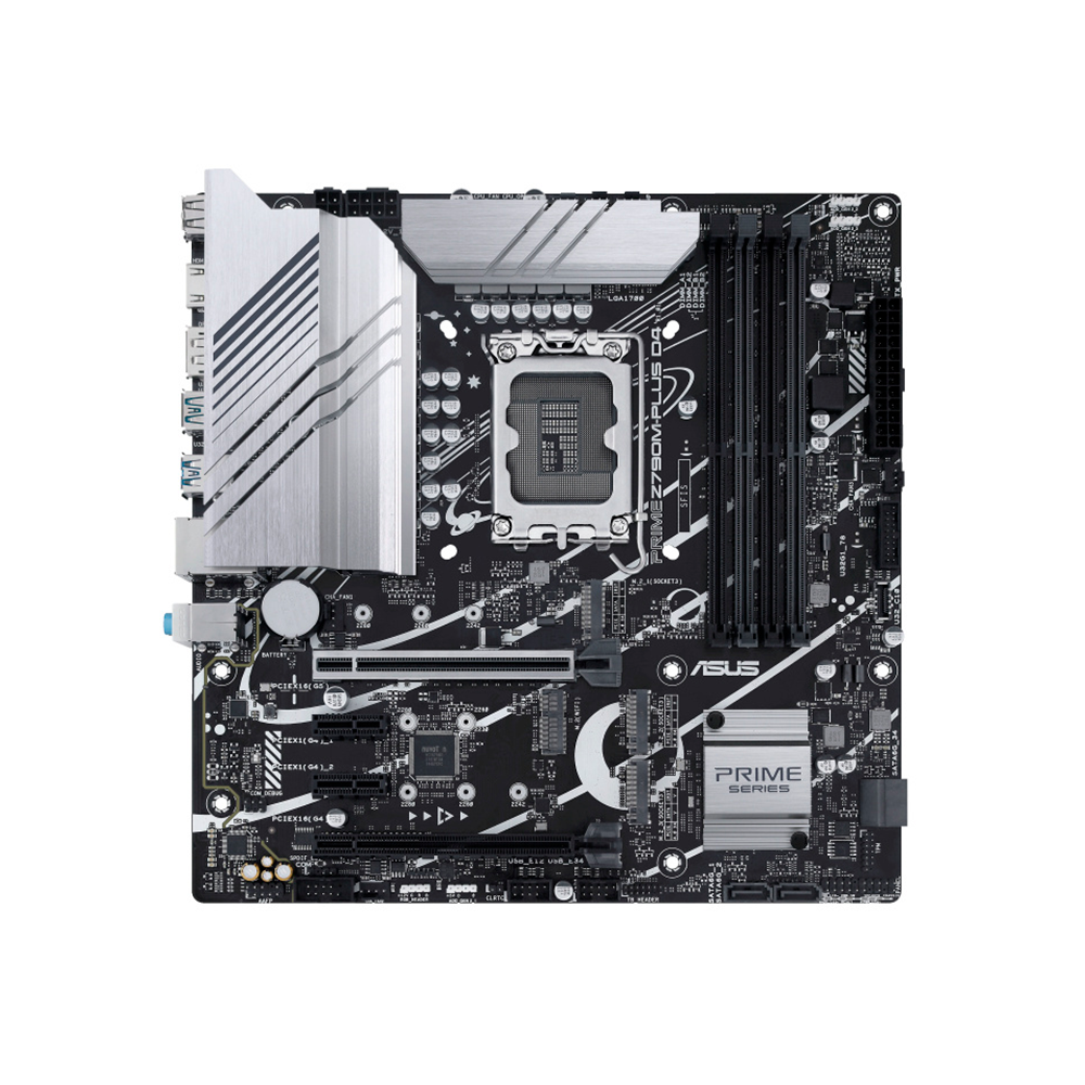 Tarjeta Madre ASUS Prime Z790M-PLUS, Micro-ATX, Socket LGA1700, Intel Z790, HDMI, Up to 128GB DDR5, PRIME Z790M-PLUS, PRE-FIN