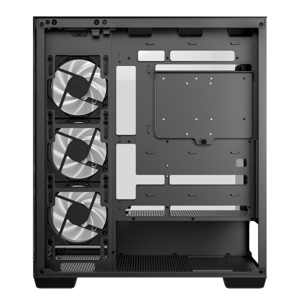 Gabinete DeepCool CG580 4F, Midi-Tower, ATX/Micro-ATX/Mini-ITX, USB 3.0, Sin Fuente, 4 Ventiladores Instalados, Negro, R-CG580-BKADA4-G-1 - Image 5