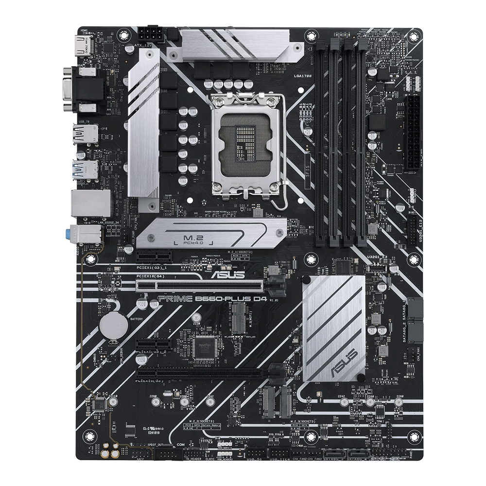 Tarjeta Madre ASUS PRIME B660-PLUS D4, Socket LGA1700 Intel B660 ATX, DDR4, Intel Core 12th Generación - Image 3