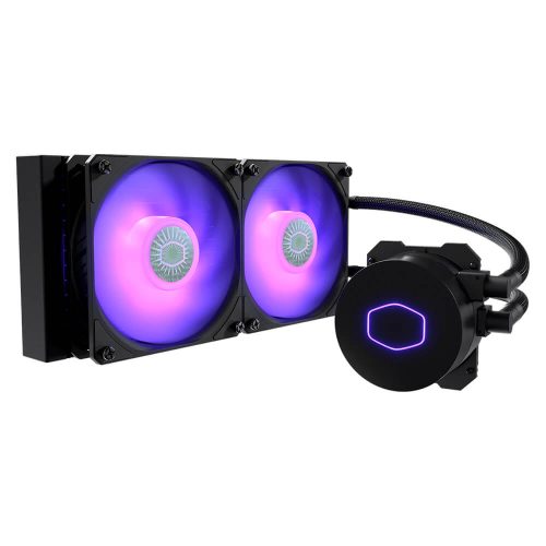 Sistema de Enfriamiento Liquido AIO Cooler Master Masterliquid ML240L V2 RGB - 240mm Intel y AMD, MLW-D24M-A18PC-R2