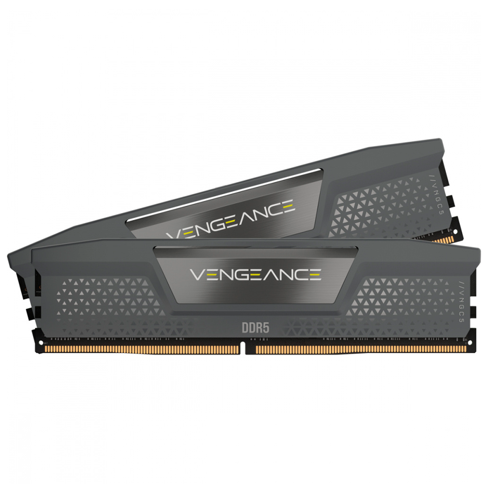 Memoria RAM Corsair Vengeance DDR5, 5600MHz, 64GB (2x32GB), CL40, Gris, CMK64GX5M2B5600Z40 /MAX. 1 X CLIENTE