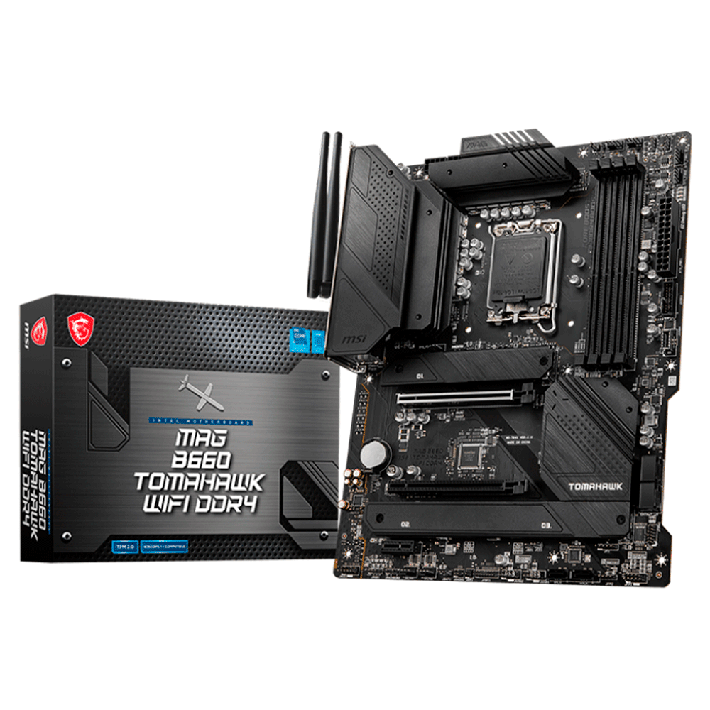 Tarjeta Madre MSI MAG B660 TOMAHAWK WIFI DDR4, Socket LGA1700 Intel B660 ATX, DDR4, Intel Core 12th Generación