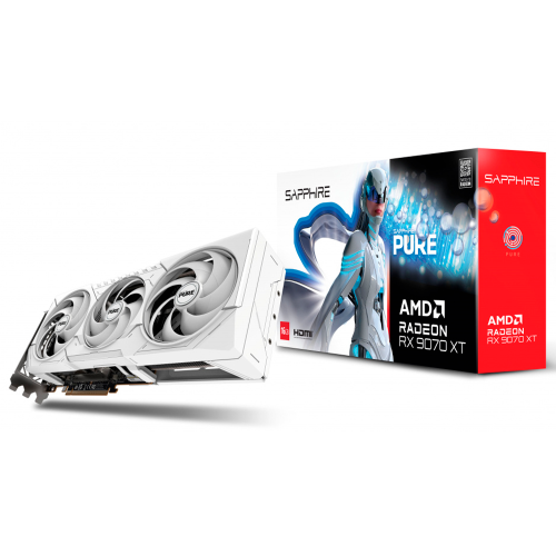 Tarjeta de Video Sapphire AMD Radeon RX 9070 XT, 16GB, 256-bit GDDR6, PCI Express x16, 5.0, 11348-02-20G