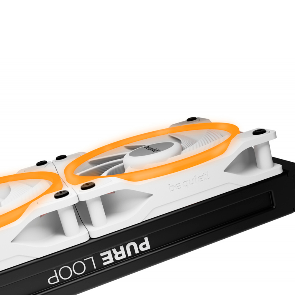 Kit Ventiladores be quiet! Light Wings ARGB, 120mm, 2500RPM, White, 3 Piezas, Incluye HUB, High Speed, BL101 - Image 3