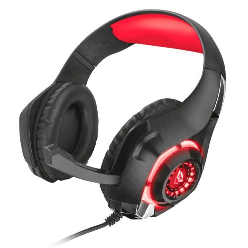Diadema Gamer Trust GXT 313 NERO RED ILLUMINATED, 21601