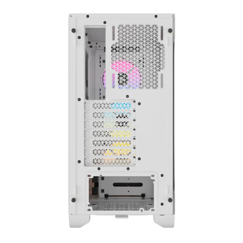 Gabinete Corsair 3000D RGB AIRFLOW, Midi-Tower, ATX, Cristal Templado, USB 3.2, Sin Fuente, 3 Ventiladores RGB Instalados, Blanco, CC-9011256-WW - Image 5