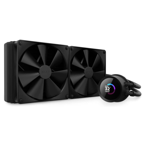 Sistema de Enfriamiento Líquido NZXT Kraken 280 Black, 2x140mm, 500-1500RPM, Negro, RL-KN280-B1, NZXTPROMO