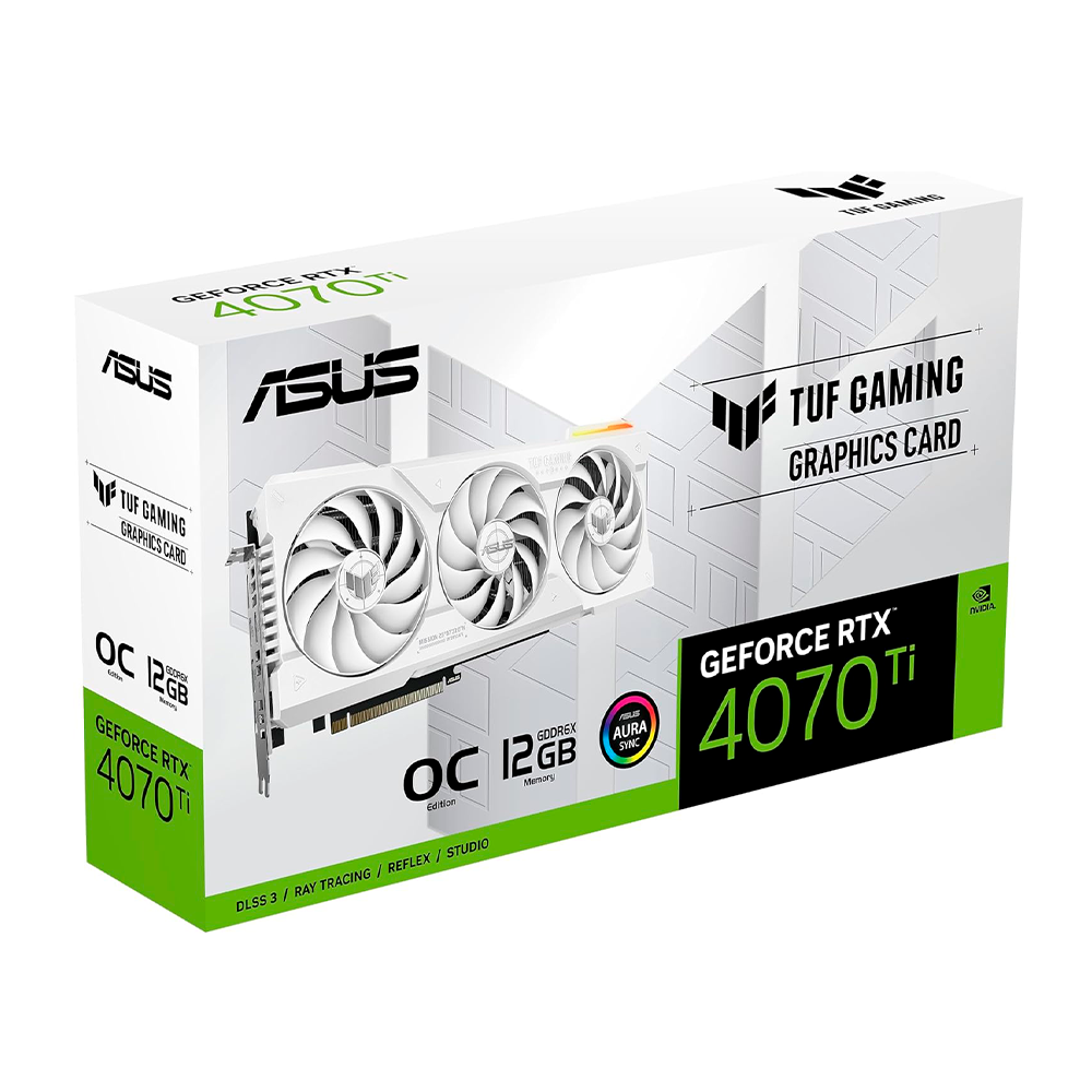 Tarjeta de Video Asus TUF Gaming NVIDIA GeForce RTX 4070 Ti OC White Edition, PCIe 4.0, 12GB GDDR6X, HDMI 2.1a, DisplayPort 1.4a, TUF-RTX4070TI-O12G-WHITE-GAMING - Image 7