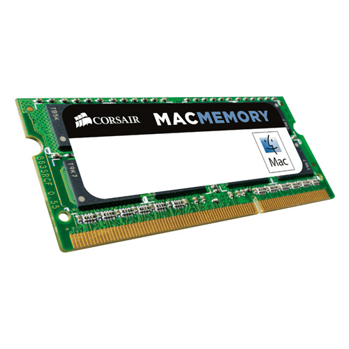 Memoria RAM DDR3 4GB 1333mhz Corsair PARA MACBOOK IMAC MAC MINI, CMSA4GX3M1A1333C9 /MAX. 1 X CLIENTE
