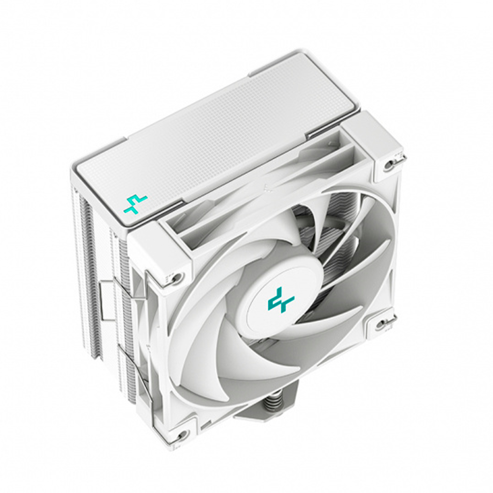 Disipador para CPU DeepCool AK400, 120mm, 500-1850RPM, Blanco, R-AK400-WHNNMN-G-1
