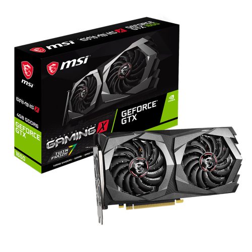 Tarjeta de video NVIDIA GeForce GTX 1650 4GB GDDR6, MSI D6 Gaming X, HDMI, DP, 3 AÑOS DE GARANTIA NACIONAL